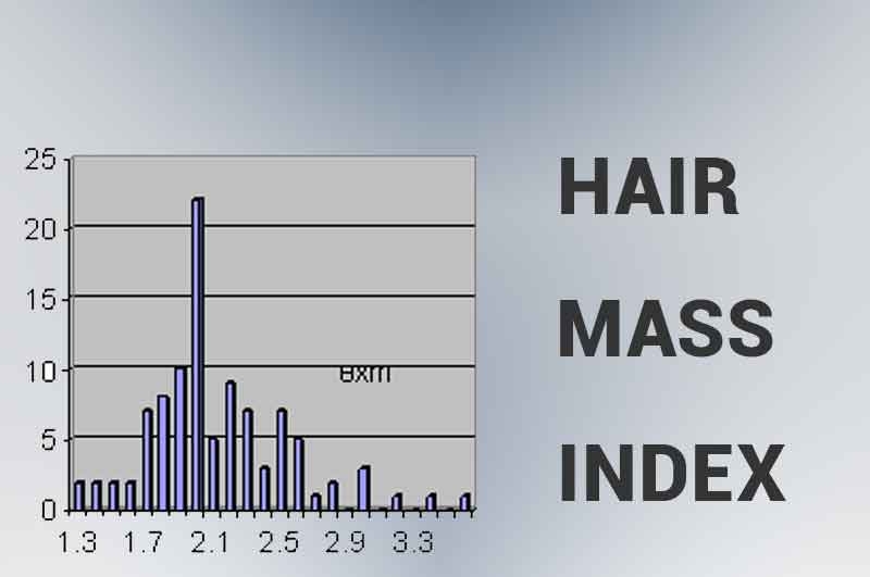 Hair mass diagram