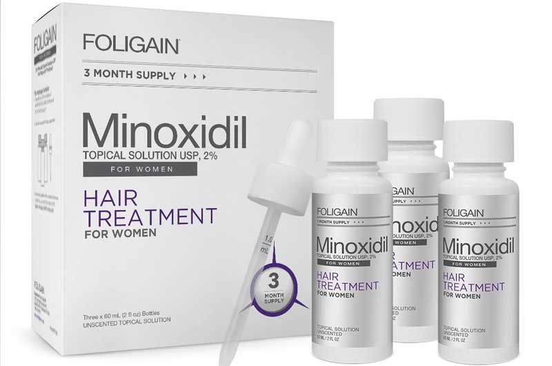 Minoxidil, rogain treatment