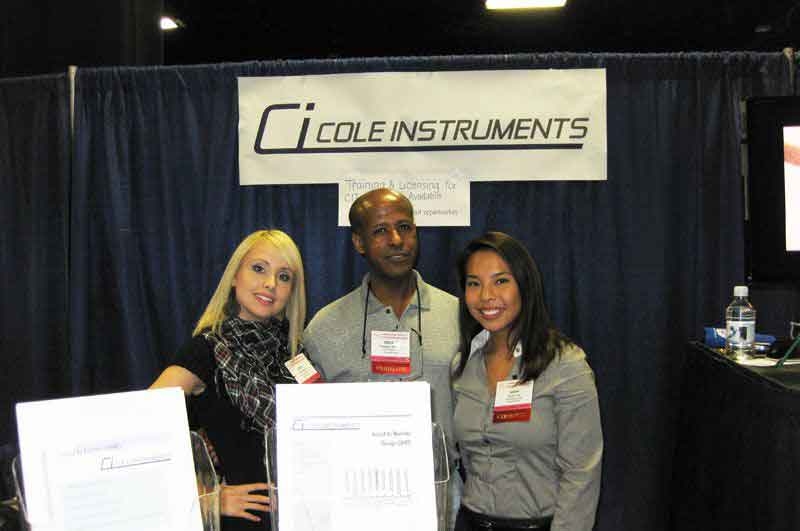 Cole Instruments exhibition