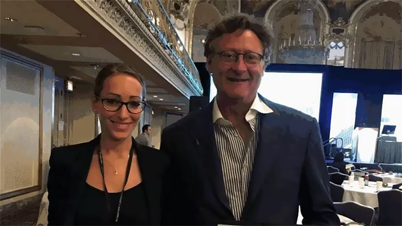 Dr. Cole and Dr. Chiara Insalaco in Rome, Italy
