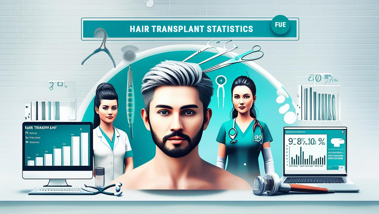Hair transplant statistics by region, techniques, trends and cost