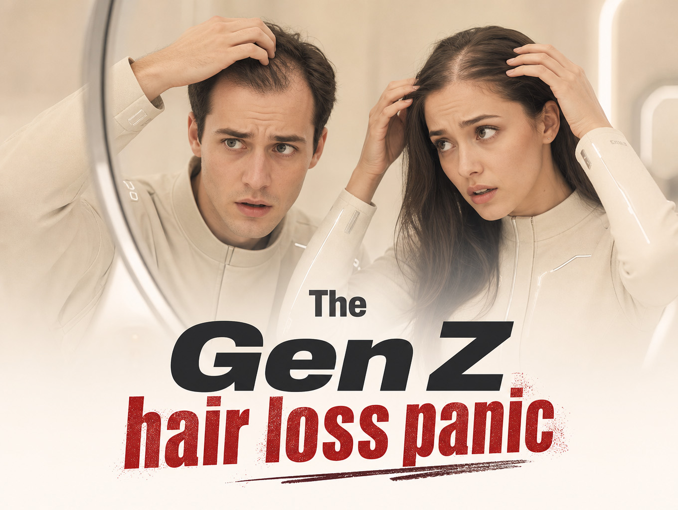 The Gen Z hair loss panic